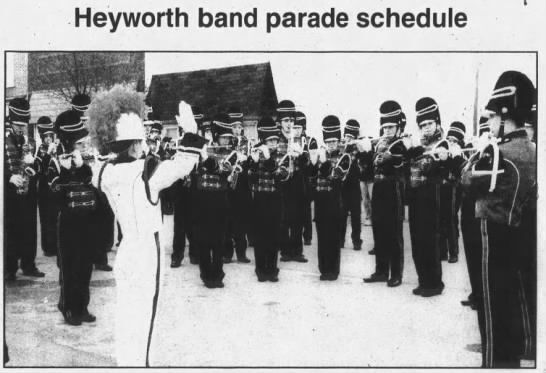 Heyworth band parade schedule
